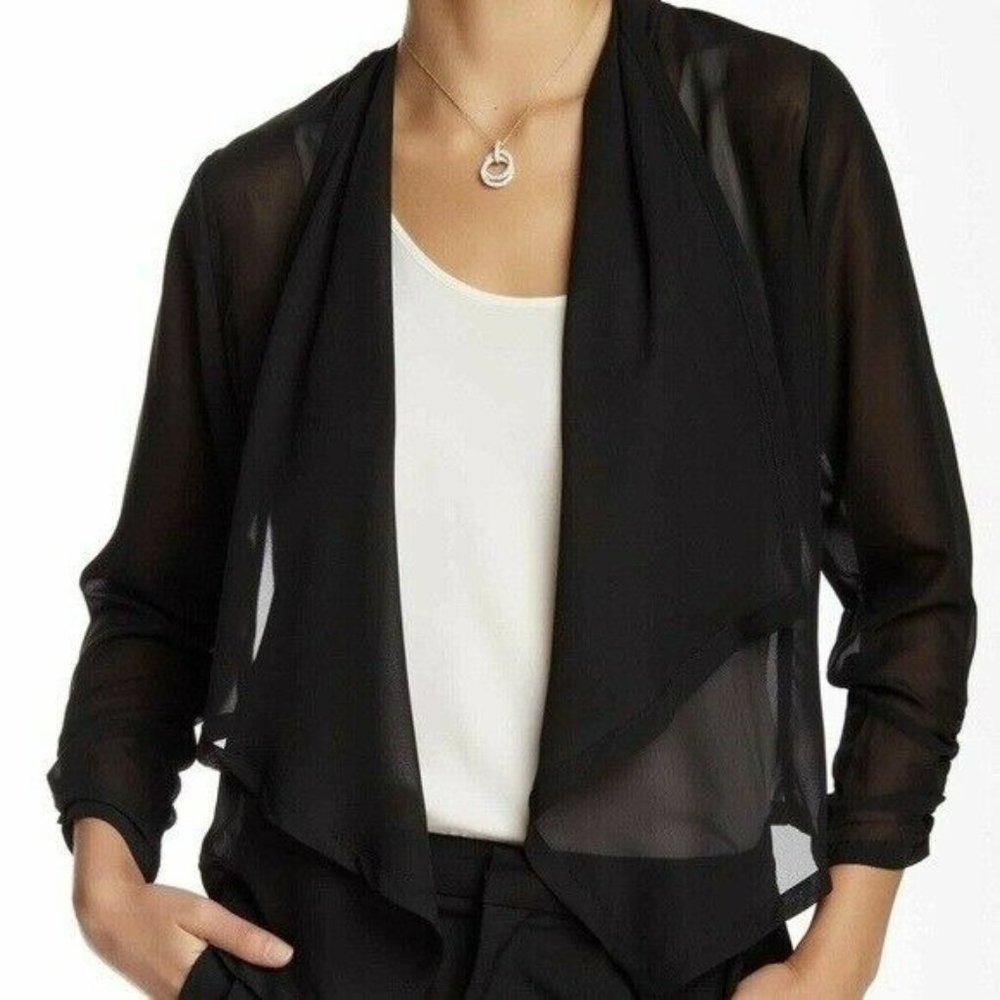 VFish Santa Rosa Black Sheer Shrug Sheath Size Small